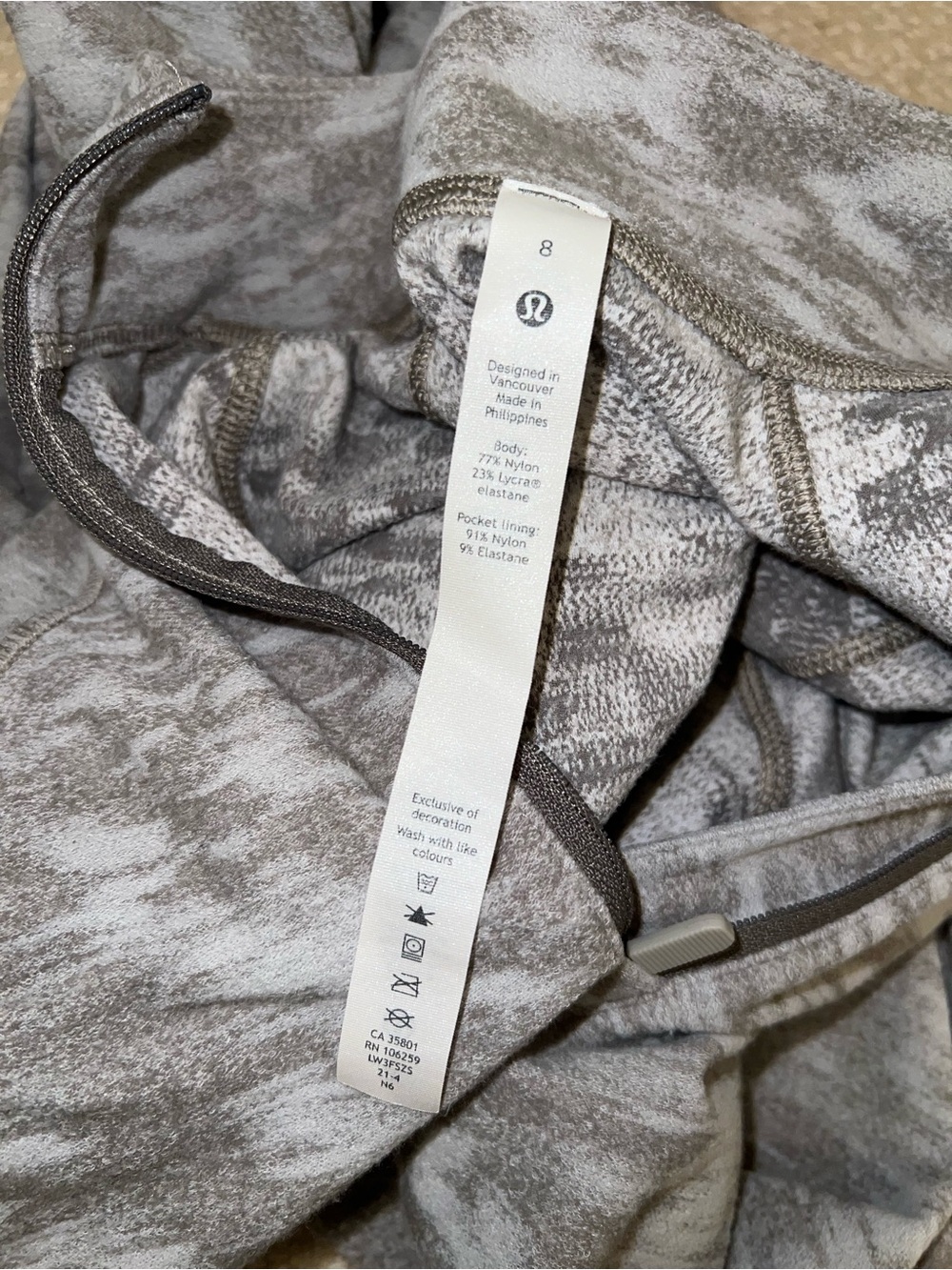 VGUC lululemon it’s Rulu run half-zip pullover - Picture 6 of 6
